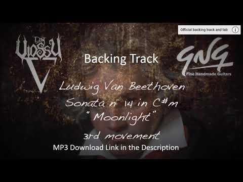 Moonlight Sonata - 3rd Movement - Dr. Viossy OFFICIAL BACKINGTRACK