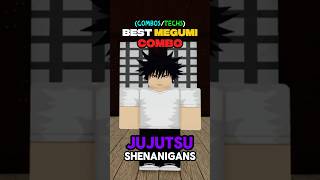 JJS Megumi Combo (Jujutsu shenanigans) #jujutsushenanigans #roblox