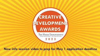 Creative Development Awards Info Session