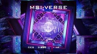 MSI CES 2022 Virtual Event : MSI-VERSE | MSI