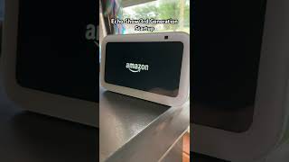 The startup sequence of my new Echo Show #shorts #amazon #alexa #echo #echoshow