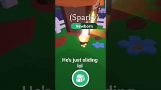 I think his walk cycle is broken, lol #roblox #adoptme #robloxadoptme #robloxadoptmeshorts