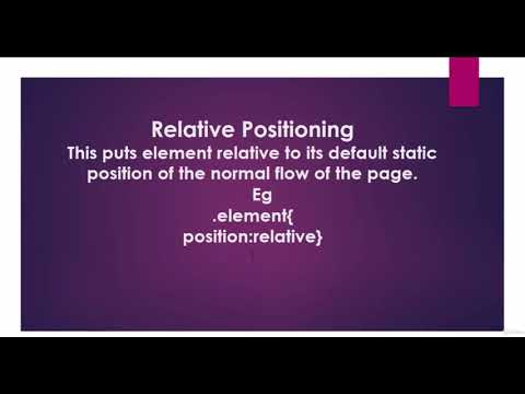 Visual Education - CSS  Positioning and - CSS Z index