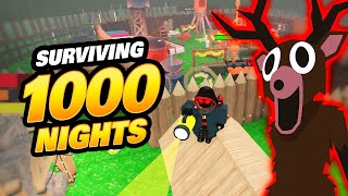 Surviving 1000 Nights in the Forest