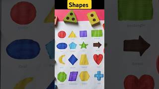 Shapes for kids in English #preschoollearningforkids #learning #shapes #shapesforkids #littlechamp