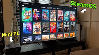 Creating my own Steam Machine with a £429 Mini PC and SteamOS