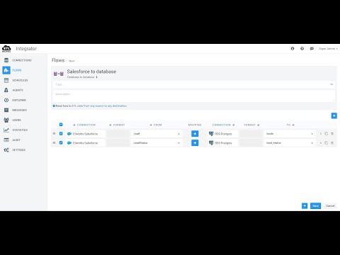 ETL data from SaaS app into database