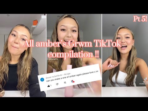 🎀All amber’s Grwm TikTok compilation!! 🎀#compilation #tiktok #amber #grwm #new🎀