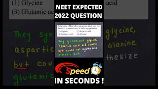 NEET 2022 Expected Biology Questions #shorts #answerkey #NEET#NEETSolutions#shorts
