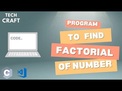 Find factorial of number in c language
