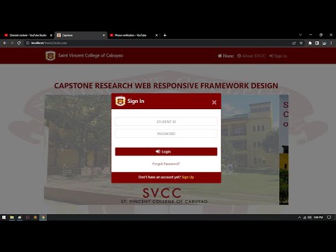 Capstone Research Web Responsive Framework Design