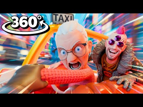 Night Shift Gone Wrong in 360° VR I AM TAXI DRIVER