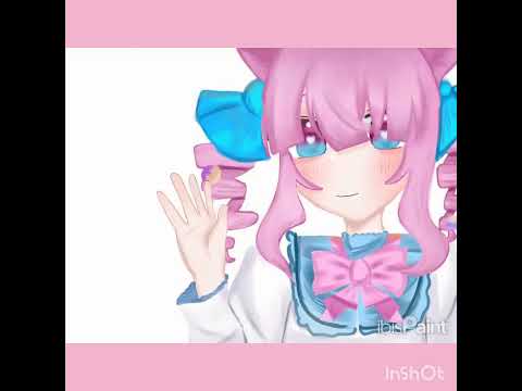厚塗り菓子ちゃん#茶子アート #めめ村