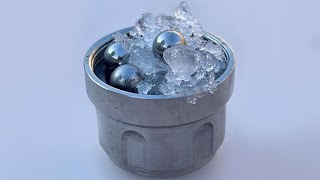 Scientists discovered new kind of ice that might exist on distant moons.