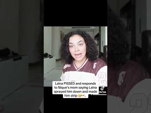 Laina G and Nique’s Mom arguing back and forth😳 #niqueandking #funny #messy #funnyclips