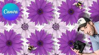 How to Create a Seamless Pattern in Canva
