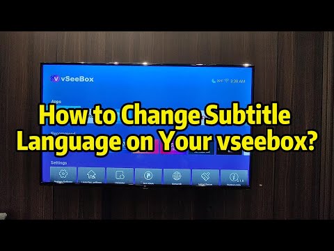 vSeeBox: How to switch subtitle language on vseebox?