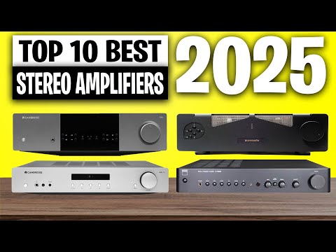 Top 10 Best Stereo Amplifiers of 2025 🔊 | Ultimate Audiophile Guide!