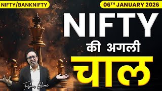 Nifty Prediction & Bank Nifty Analysis for Tuesday | 6th January 2026 | nifty Tomorrow