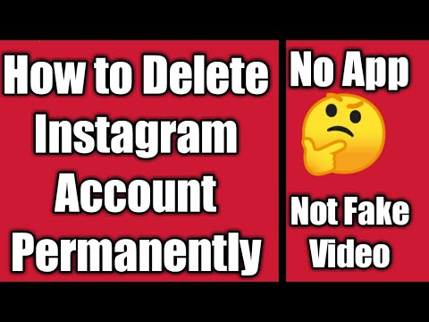 How to delete Instagram Account Permanently | Yuvi Techbuzz