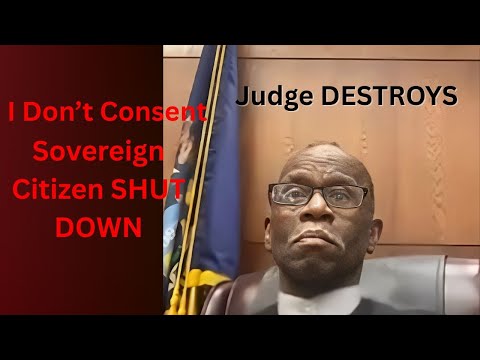 He Tried That ‘I Don’t Consent’ Trick… Judge DESTROYS Him Instantly!”