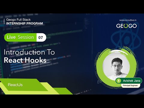 Learn to use React Hooks | Full Stack Web Internship | Session 7