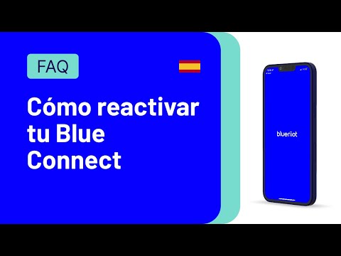 ¿Cómo reactivar tu Blue Connect?