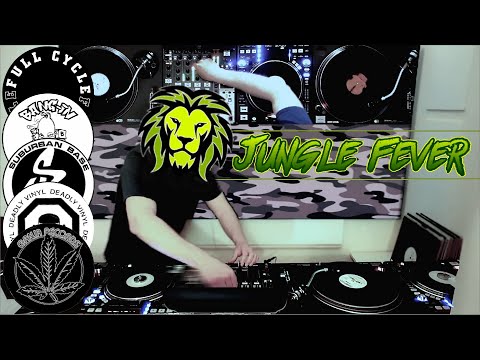 Old skool Jungle Mix JUNGLE FEVER 🌴 All vinyl classic Jungle + D&B MIX | The rudest old skool Jungle