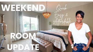 Simple & Affordable Bedroom Update Ideas | BoHo Room Refresh on a Budget