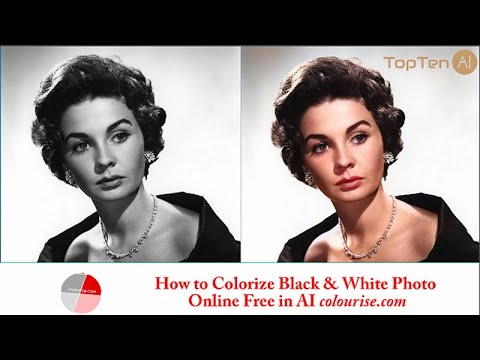 How to Colorize Black and White Photo Online Free in AI Image Colourizer 😍 (2021)