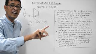 #Physicsforclass10 (LightL23) -Power Of Lens & Numericals based on Lens Formula