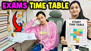EXAMS TIME TABLE 😱⏰ | Mummy Ka STRICT Study Plan… Jinni Shocked! 🤯