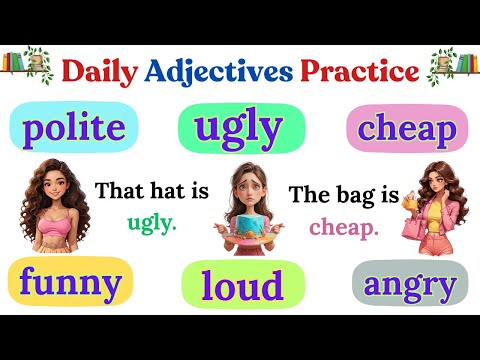 Master English Adjectives in 10 Minutes! ⚡️ For Beginners (A1-A2)