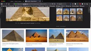 Inserting images from Google image search into HTML