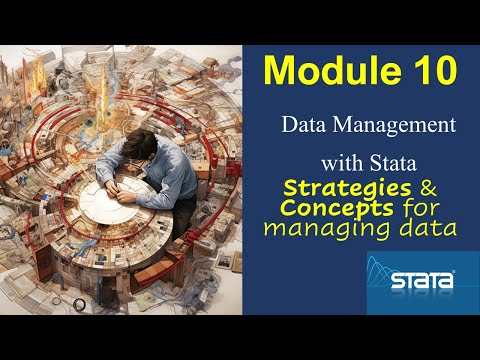 Strategies and Concepts for data management using #Stata