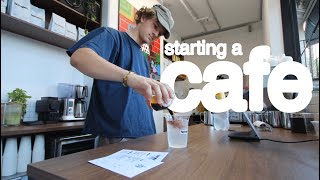 WE'RE OPEN!! | Starting a Cafe at 19