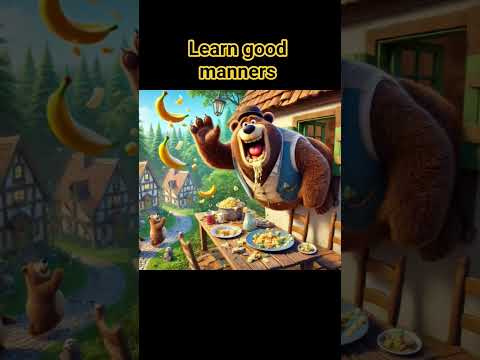 Learn Good Manners #motivationalstoryforkids #educationalvideosfor4yearolds #mentalhealthstories