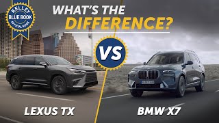 2025 Lexus TX Vs 2025 BMW X7 | What's The Difference?
