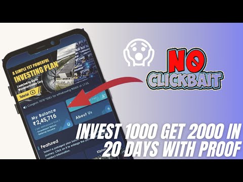 🔥Best Earning Apps For Android 2021 | Double Your Investment In Just 20 Days🔥😍 | Earn Money Online🔥🔥