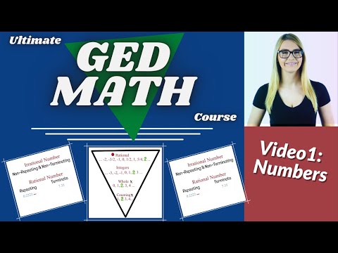 Full GED Math Prep Course Video 1: Introduction to Numbers