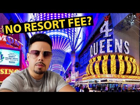 I Booked the CHEAPEST Room at 4 QUEENS in Downtown Las Vegas