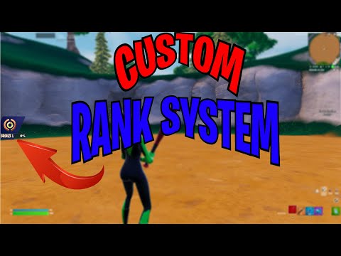 CUSTOM RANK SYSTEM #phantomyt #verse #uefn