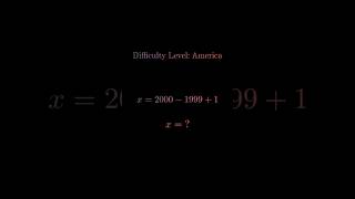 CAN YOU SOLVE  ? | #challenge #facts #mathproblems #mathlogic #maths #mathexpert #mentalmath#shorts