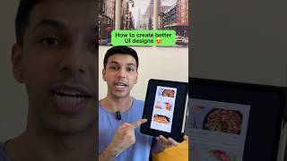 How to create better UI designs 😍 #uidesign #ui