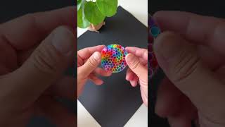 Use straws to make a fun bubble machine for your child, you can blow out a lot of bubbles at onc