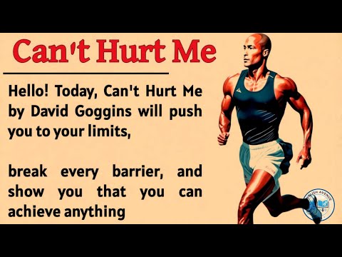 Can't Hurt Me Book Summary In English || Learn English Through Story 🔥 || Listening Practice ✅