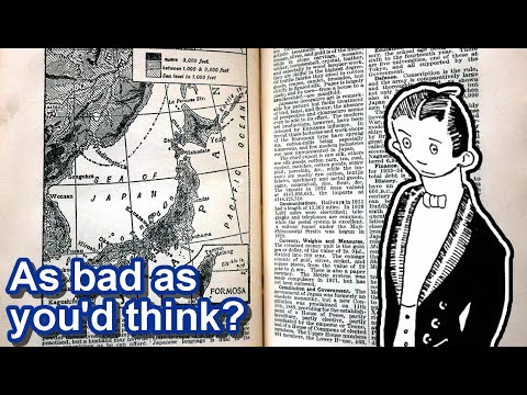 Reading an Encyclopedia from 1933