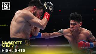 EMANUEL NAVARRETE VS 'SUGAR' NUNEZ | HIGHLIGHTS