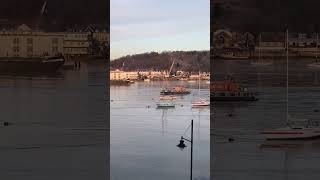 RNLI rescuing a house boat! #rnli #rnlife #river #medway #shorts