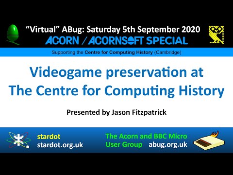 ABug 07: Videogame Preservation at The Centre for Computing History (Jason Fitzpatrick) BBC Micro